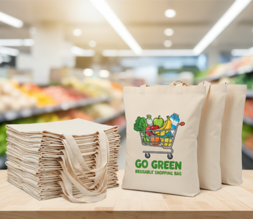 wholesale cotton tote bags Manufacturer India eco friendly