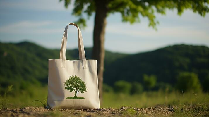 custom logo printed Cotton tote bags in bulk